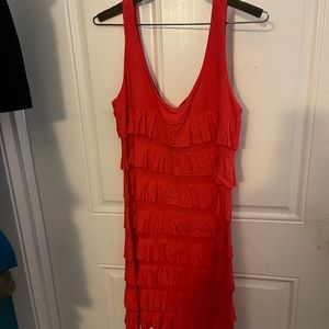 Cha cha ruffle dress